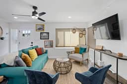 3109 Hawk St · Paradise with Views! 3 Outdoor Decks, Firepit, AC and Hot tub