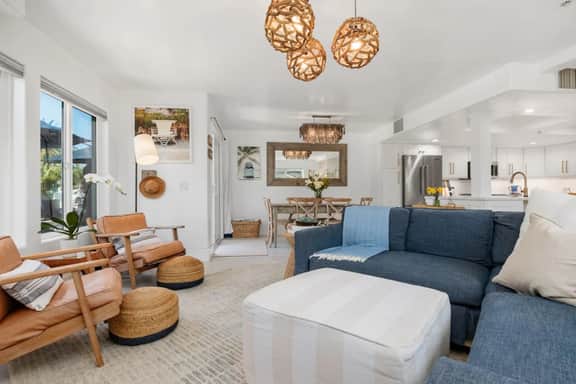 Steps To Beach and Village Parking, AC, Fireplace